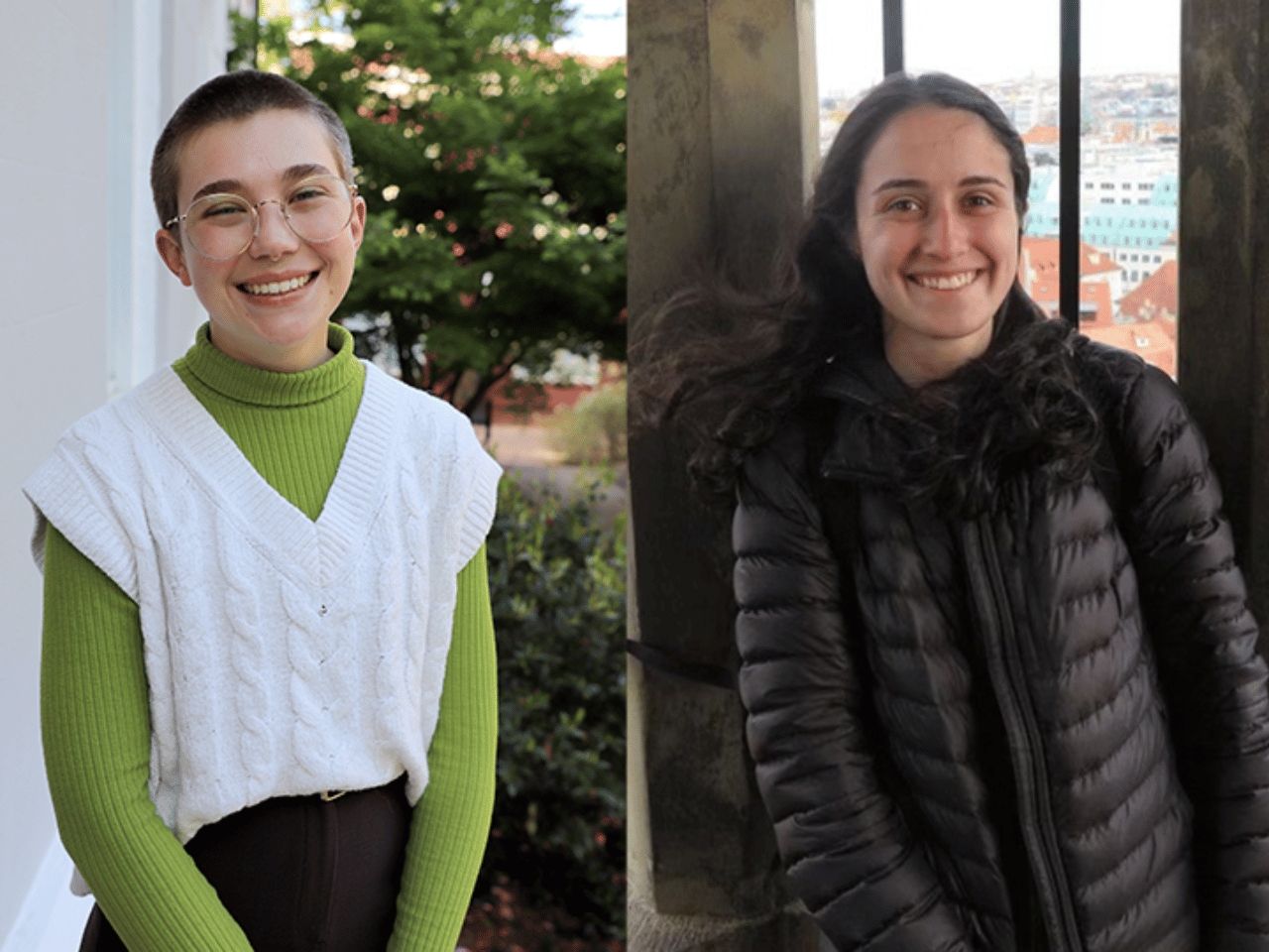 2024 UGA Goldwater Scholars Elaine Gammon and Sara Logsdon.