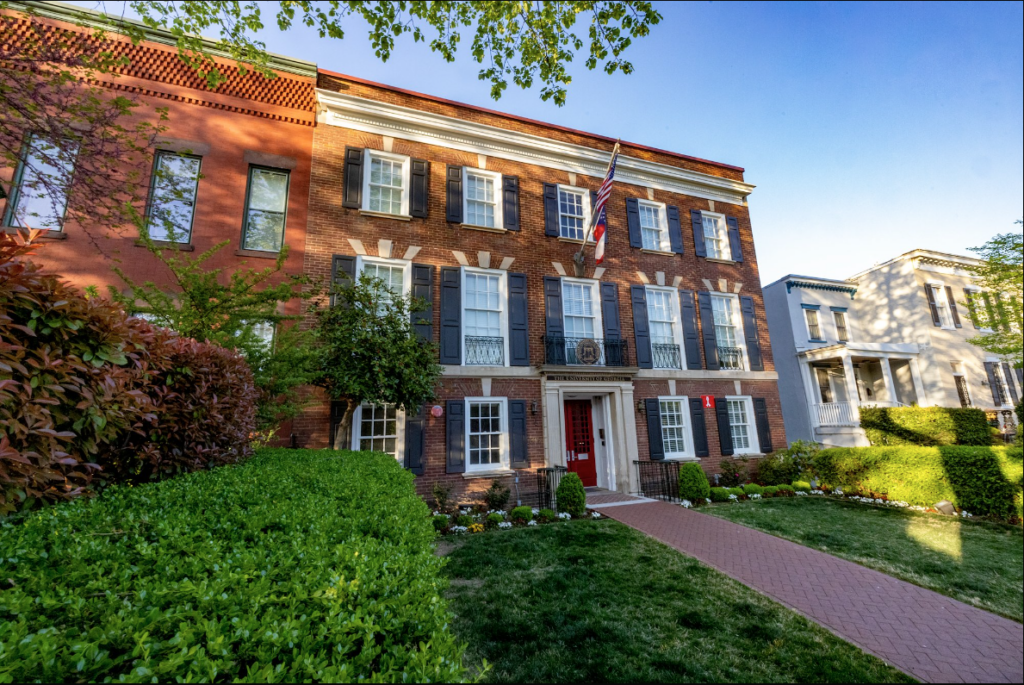 Image of the exterior of UGA's Delta Hall.