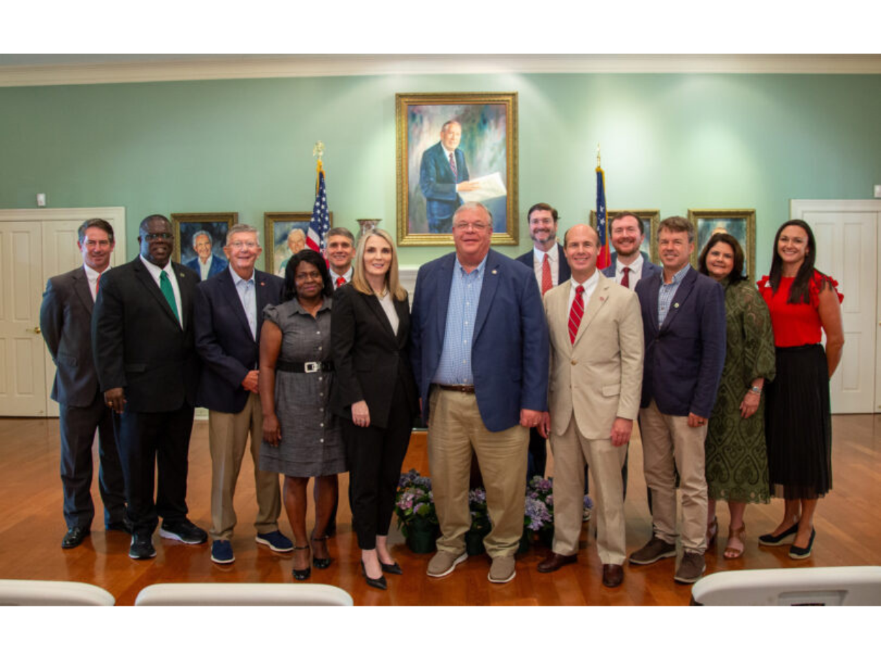 UGA, state and local officials mark the beginning of the Dublin-Laurens County Archway Partnership.